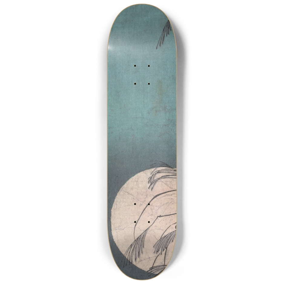 Moon at Mount Inaba Triptych — Left Deck Artwork by Yoshitoshi