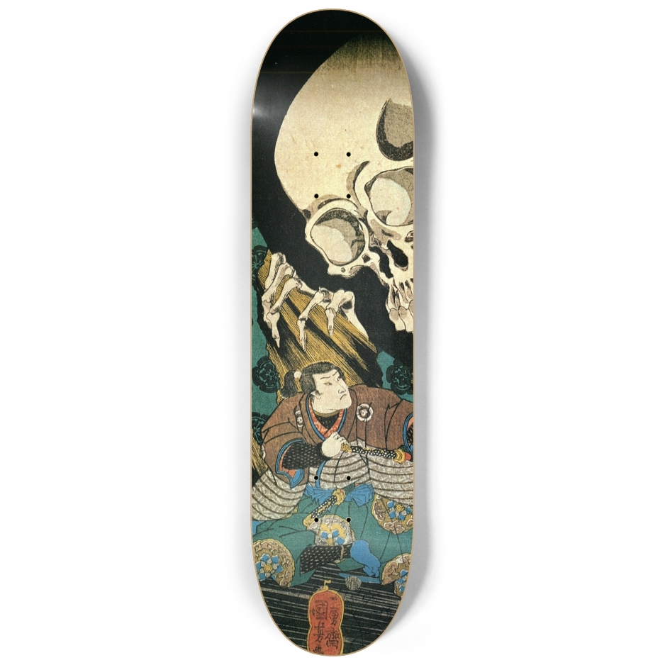 Takiyasha Triptych — Left Deck Artwork by Kuniyoshi
